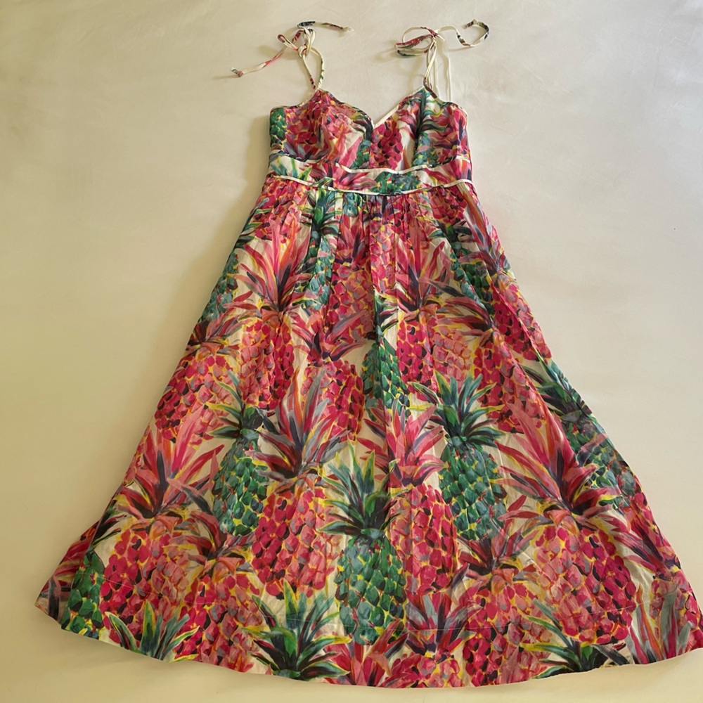 J crew pineapple dress